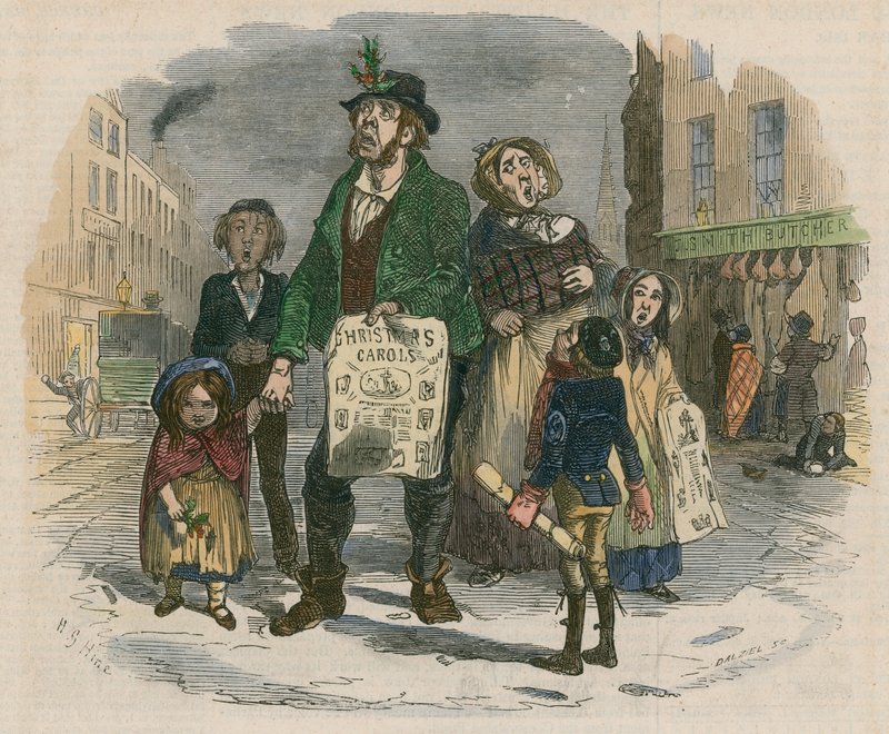 Het Kerstlied door Henry George Hine