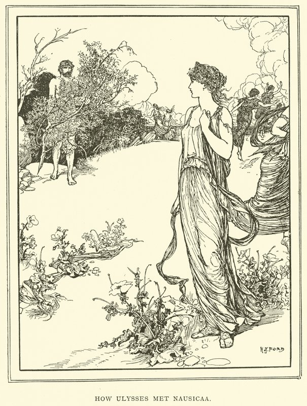 Hoe Ulysses Nausicaa ontmoette door Henry Justice Ford