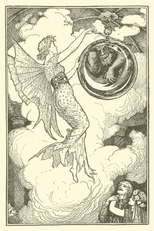 Prins Narcissus en de Prinses Potentilla door Henry Justice Ford