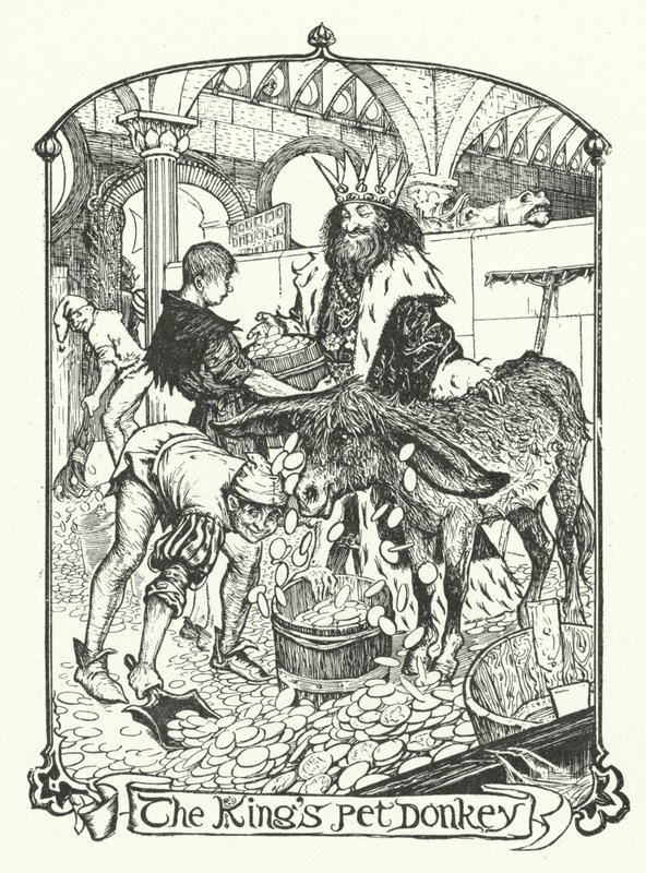 De ezel van de koning door Henry Justice Ford