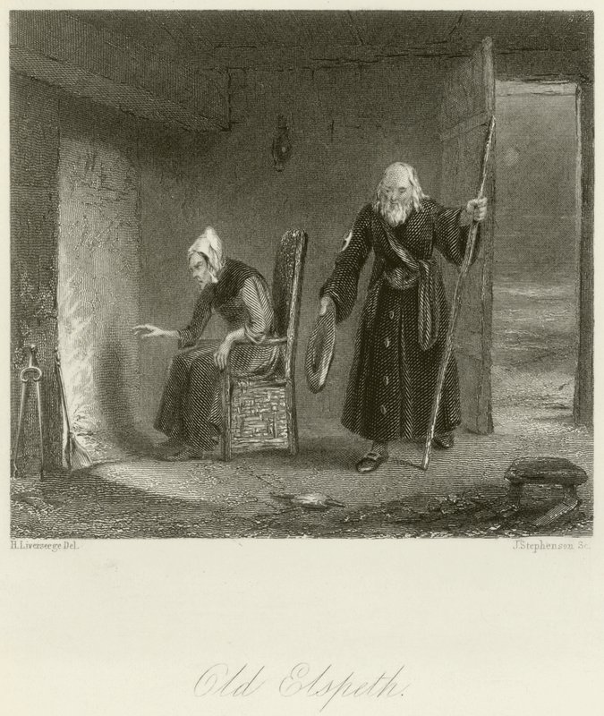 Oude Elspeth door Henry Liverseege