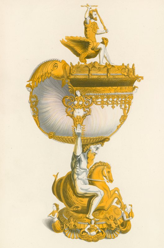 Beker, in de collectie van Hare Majesteit in Windsor, ca. 1530 door Henry Shaw