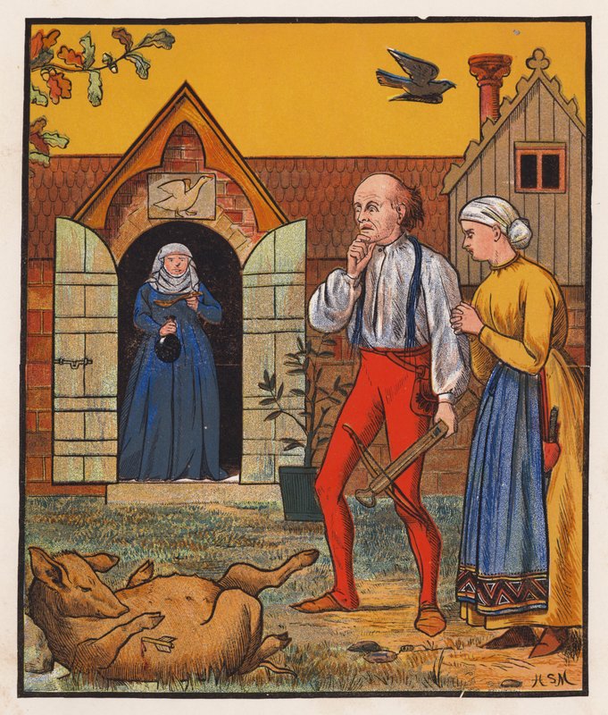 De kleermaker en de kraai door Henry Stacy (after) Marks