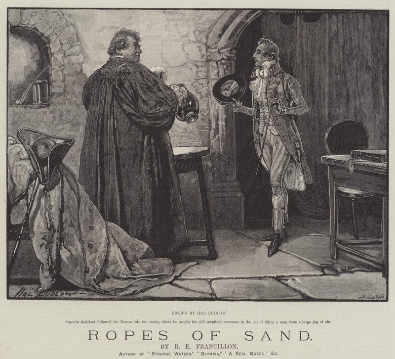 Touwen van Zand, door R.E. Francillon door Henry Stephen Ludlow