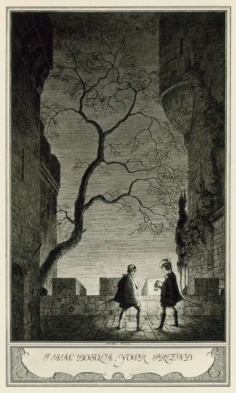 De Hertogin van Malfi door John Webster: Ik ben Bosola, je vriend door Henry Weston Keen