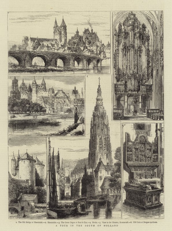 Een Rondreis in het Zuiden van Holland door Henry William Brewer
