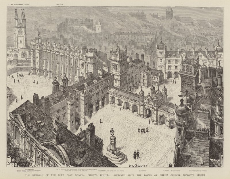 De Verwijdering van de Blue Coat School, Christ