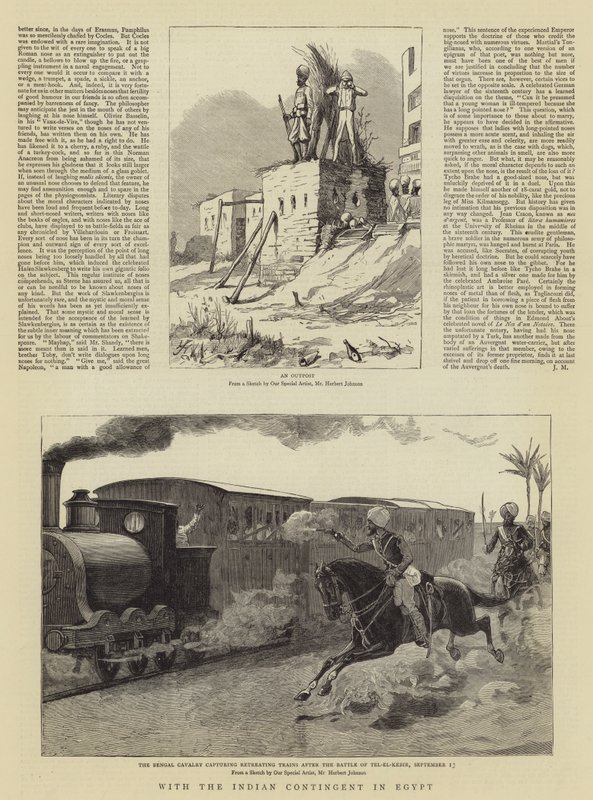 Met het Indiase Contingent in Egypte door Herbert Johnson