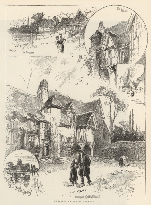 Rambling Schetsen, Normandië door Herbert Railton