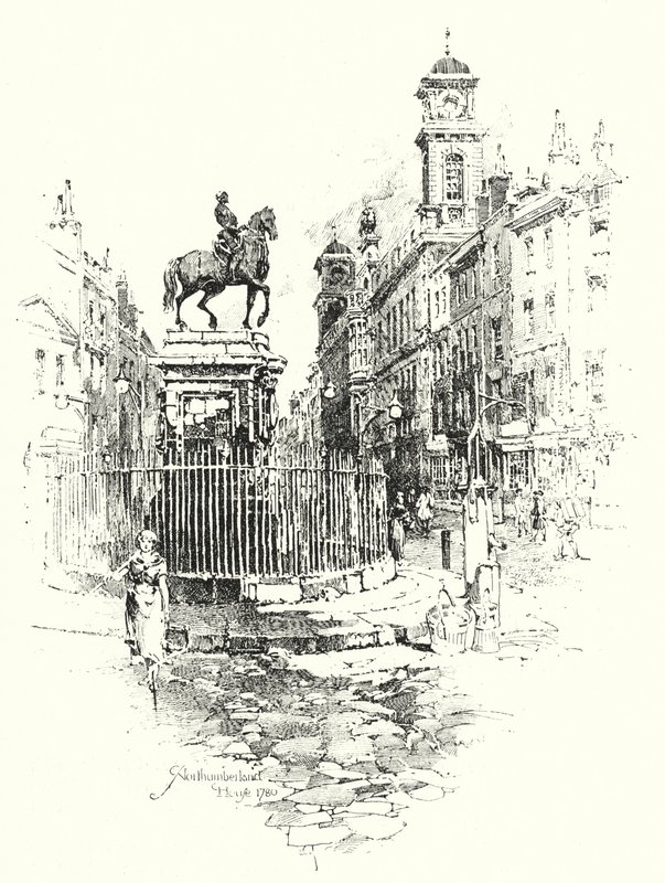 Northumberland House door Herbert (after) Railton