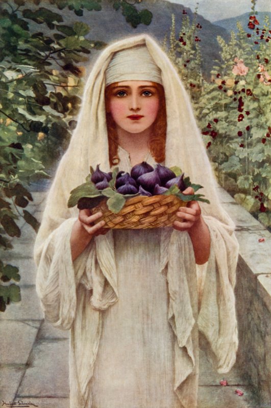 Het Kind Maria door Herbert Gustave after Schmalz