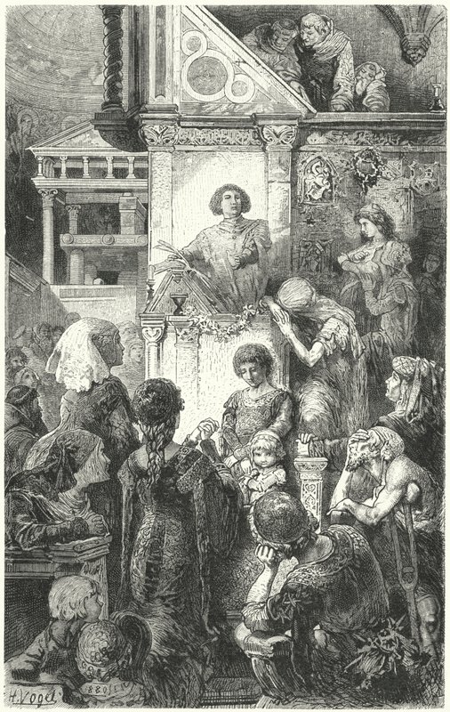 Giovanni Boccaccio leest Dante