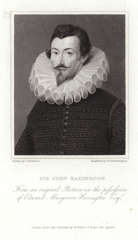 Portret van Sir John Harington door Hieronymus Custodis