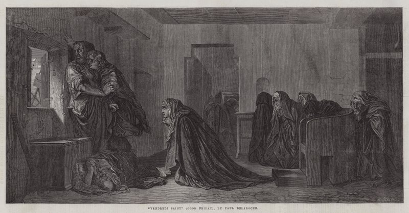 Goede Vrijdag door Hippolyte Delaroche