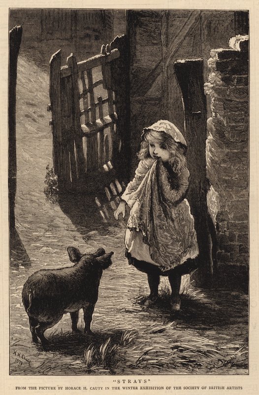 Zwerfdieren door Horace Henry Cauty