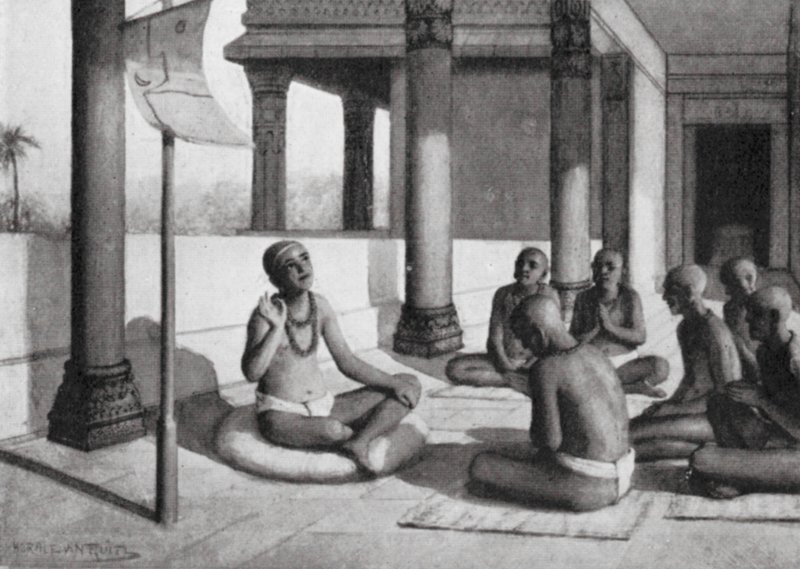 Sankaracharya spreekt over de Ene God, AD 815 door Horace van Ruith