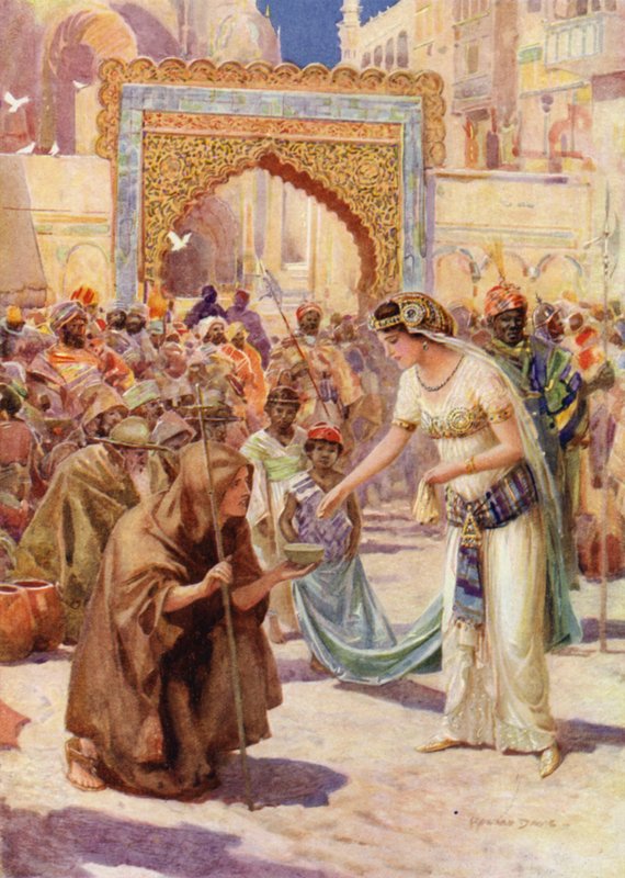 Sint Joris en Prinses Sabra door Howard Davie