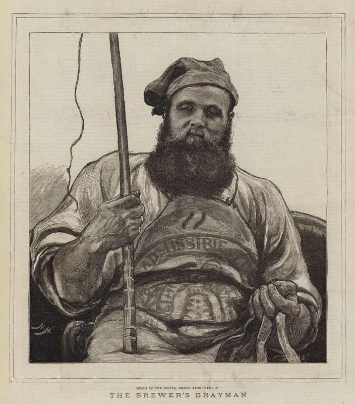 De Brouwerswagen door Hubert von Herkomer