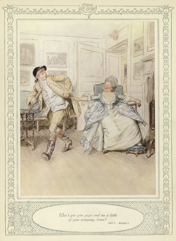 Illustratie voor Goldsmith