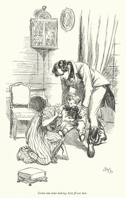 Illustratie voor Persuasion door Jane Austen door Hugh Thomson