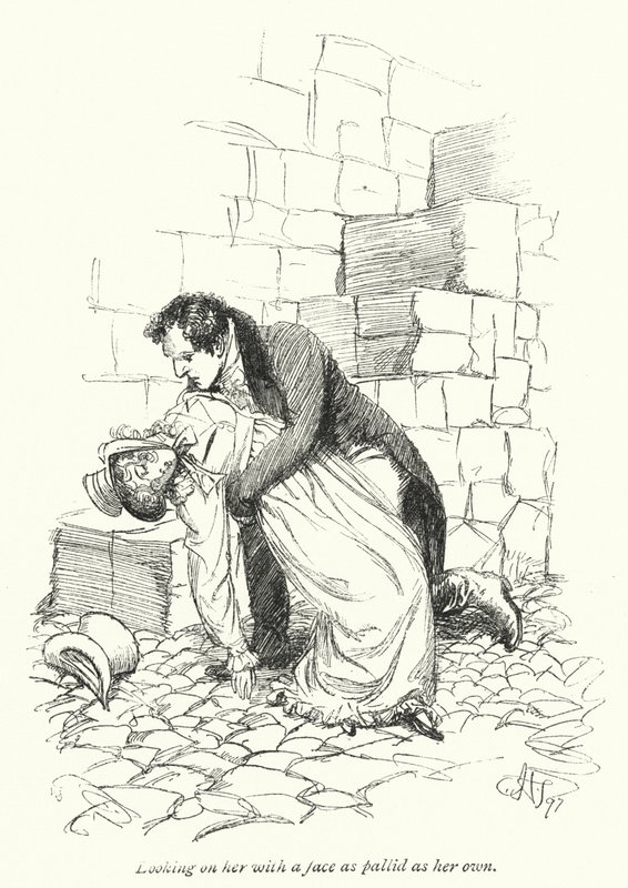 Illustratie voor Persuasion door Jane Austen door Hugh Thomson