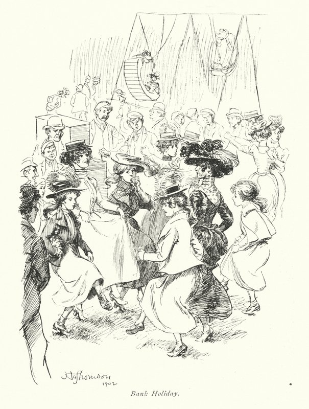 Londen: Bank Holiday door Hugh Thomson