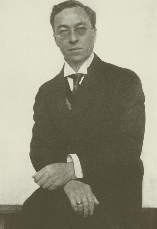 Portret van Wassily Kandinsky door Hugo Erfurth
