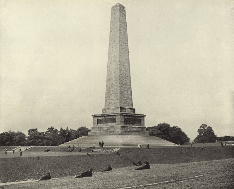 Het Wellington Monument, Phoenix Park door Irish Photographer