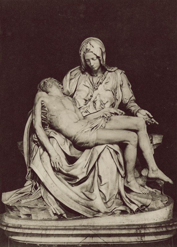 Sint-Pietersbasiliek in het Vaticaan, De Piëta (Michelangelo) door Italian Photographer