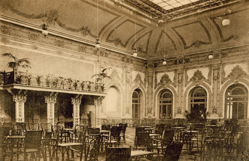 San Remo, Casino Municipale, Wintertuin door Italian Photographer