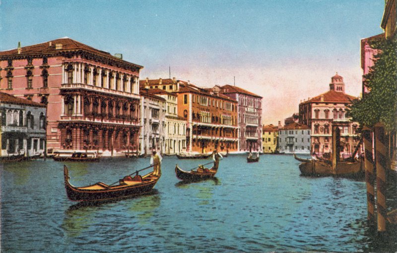 Venetië/Venetië: Canal Grande en Ca