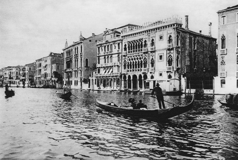 Venetië, Canal Grande en Ca d
