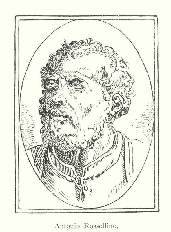 Antonio Rossellino (gravure) door Italian School