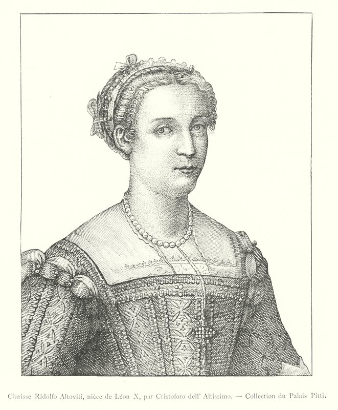 Clarisse Ridolfo Altoviti, nicht van Leo X, door Cristoforo dell