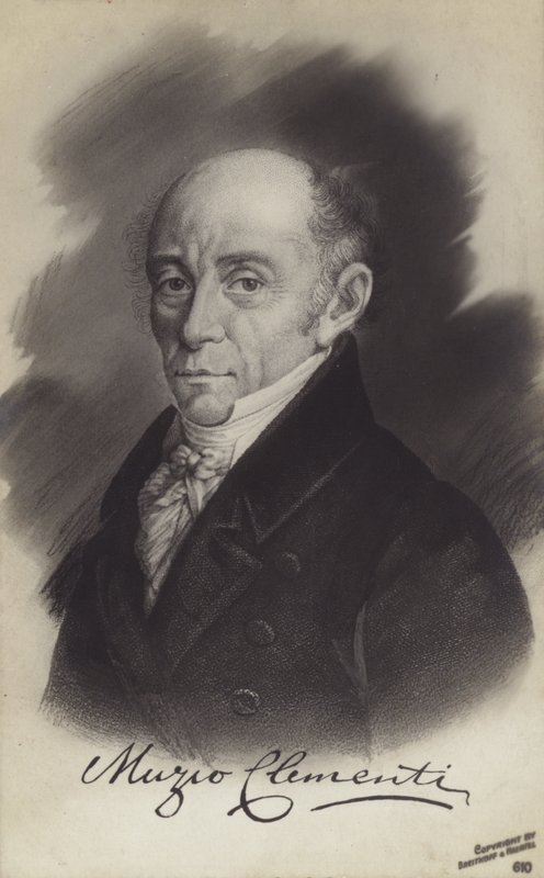 Muzio Clementi, Italiaanse componist, pianist, dirigent, muziekuitgever en pianofabrikant (1752-1832) door Italian School