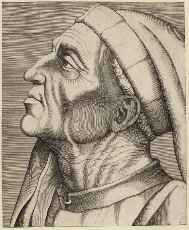 Portret van Paulus Castrensis door Italian School