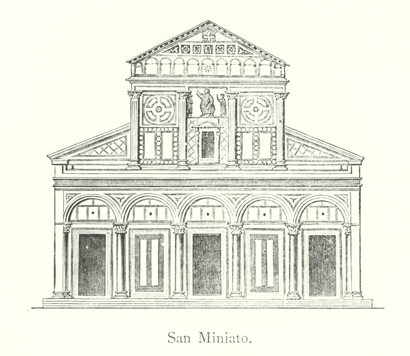 San Miniato door Italian School