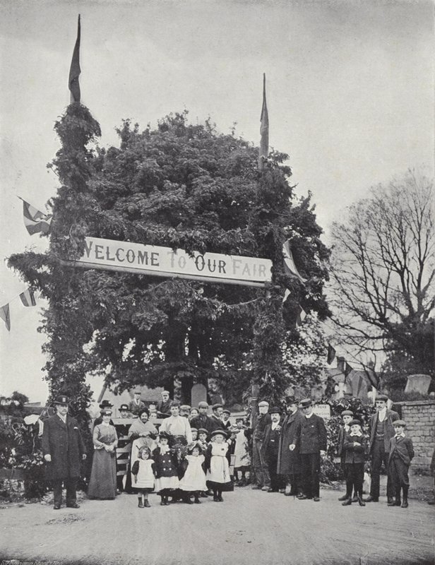 Corby Pole Fair, een Tolpoort door J. Benjamin Stone