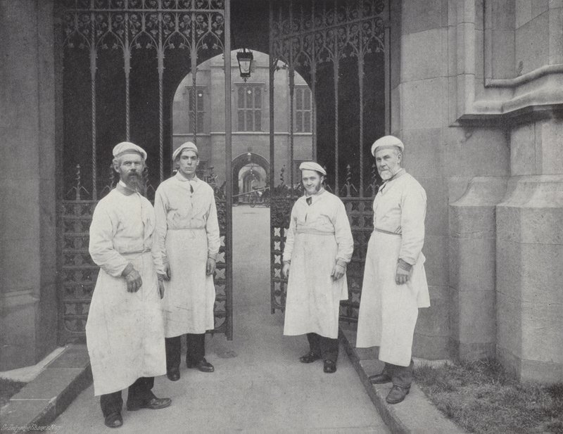 Meubelreinigers van het Lagerhuis door J. Benjamin Stone