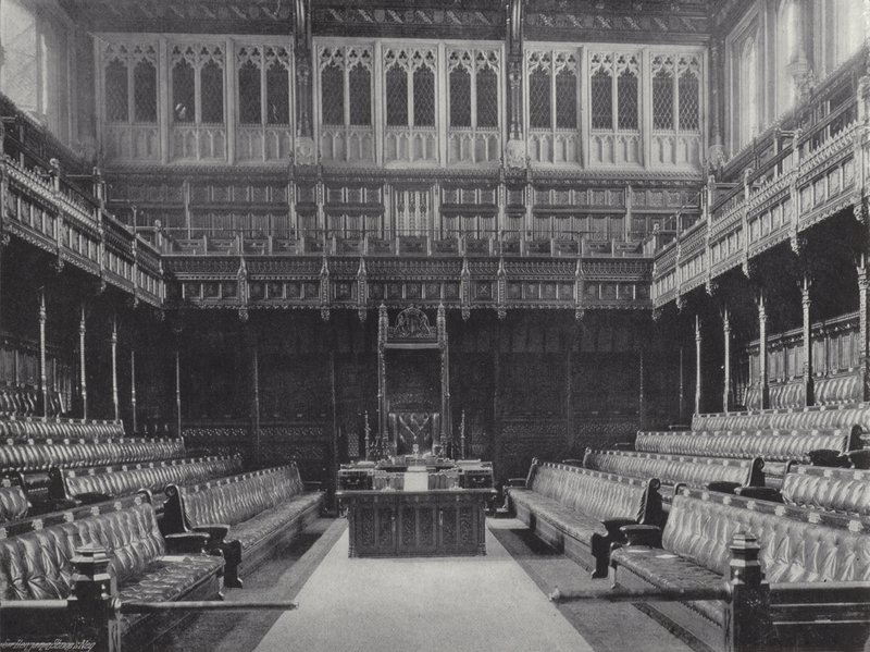 Het Lagerhuis vanaf de Bar door J. Benjamin Stone