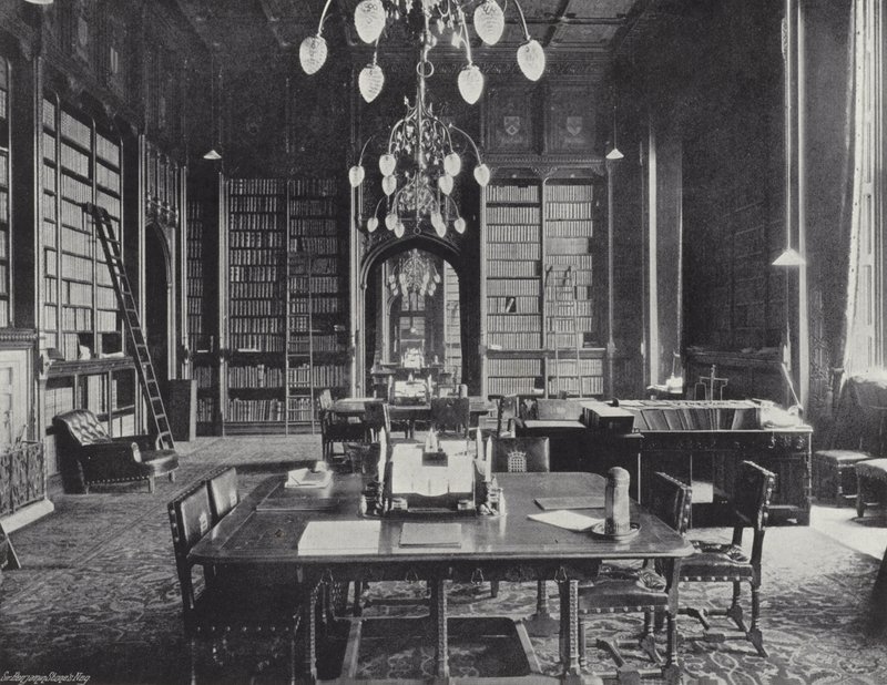 De Bibliotheek van het Hogerhuis door J. Benjamin Stone