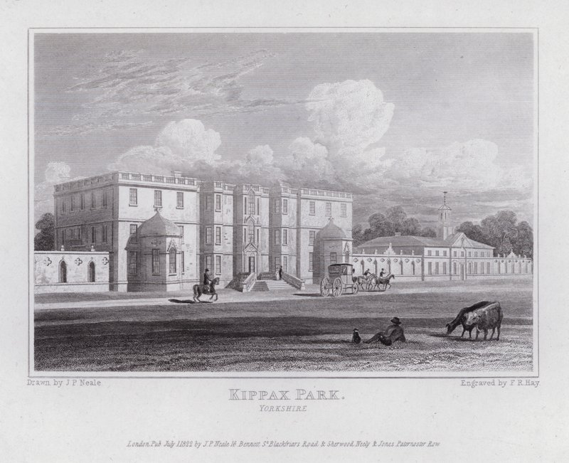 Kippax Park, Yorkshire door John Preston Neale