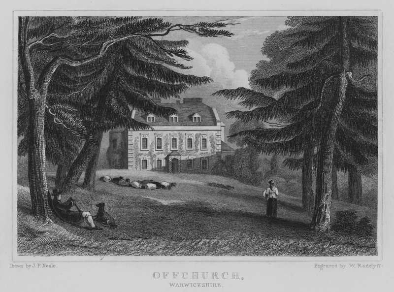 Offchurch, Warwickshire door John Preston Neale