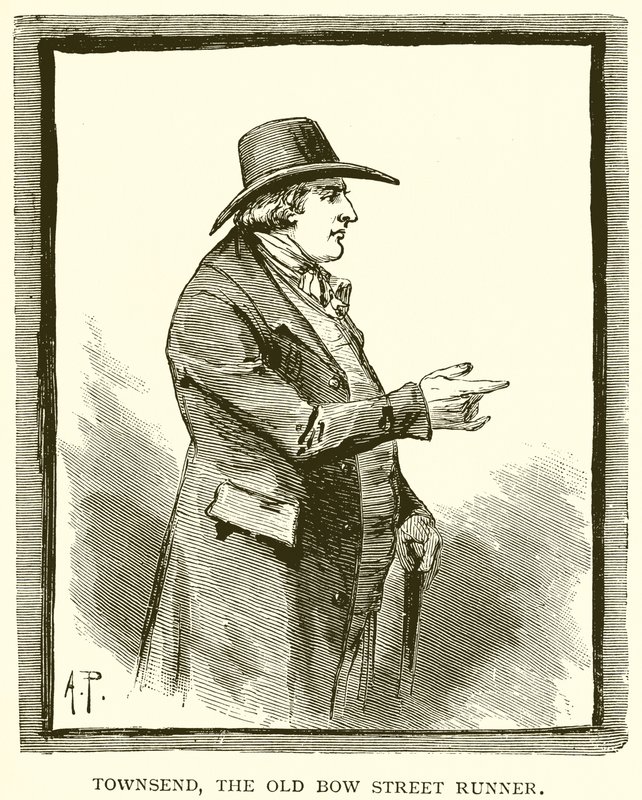 Townsend, de oude Bow Street Runner door J. R. Sinclair