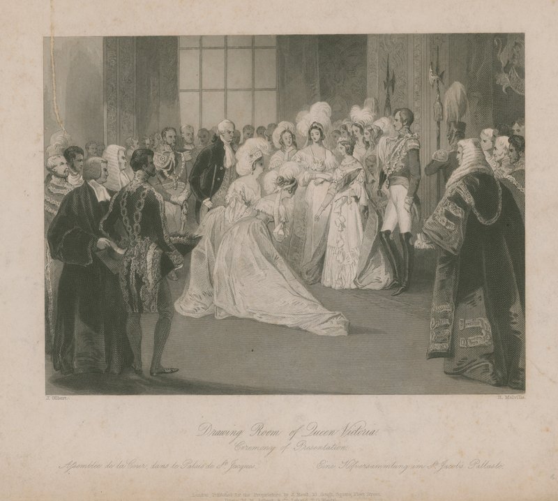 Salon van koningin Victoria door Jacob van der Heyden