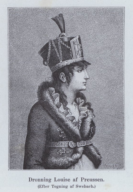 Louise van Mecklenburg-Strelitz, koningin-gemalin van koning Frederik Willem III van Pruisen door Jacques Francois Joseph (after) Swebach