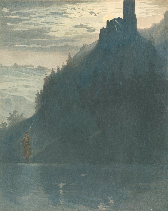 Duitsland - Heil dir im Siegerkranz door Jacques Marie Gaston Onfray de Breville (Job)