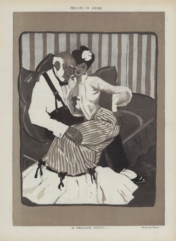 Illustratie voor Le Rire door Jacques Wely