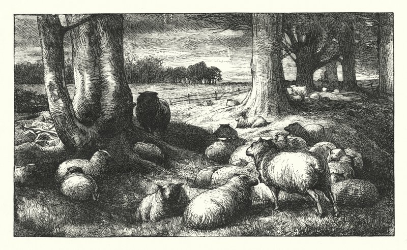 Elegie geschreven in een Landelijke Kerkhof door James Dawson Watson