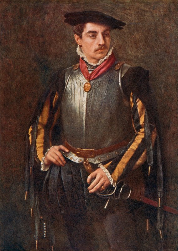 Henry Stuart, Lord Darnley (1541-1567), tweede echtgenoot van Mary Queen of Scots door James Dromgole Linton